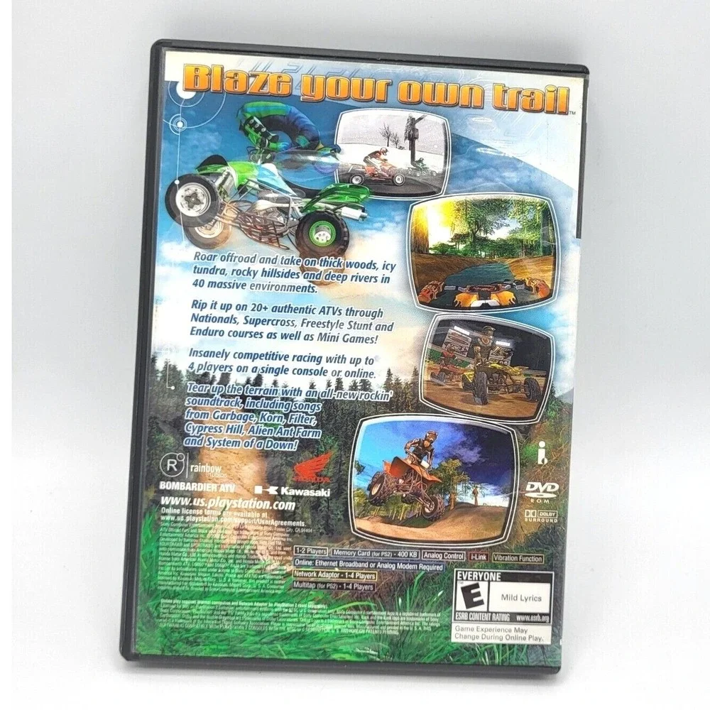 ATV Offroad Fury 2 (Sony PlayStation 2, 2002) PS2 Game &‎ Case Not For Resale